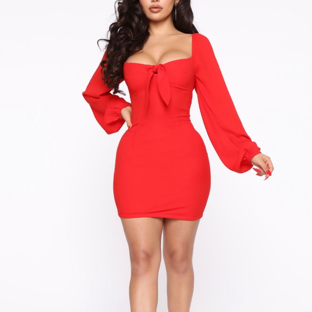 FASHIONNOVA RED MINI